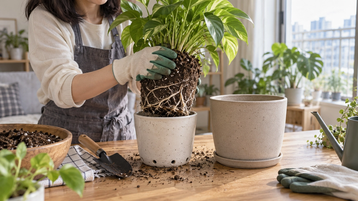 roots-out-drainage-hole-repotting-timing.png